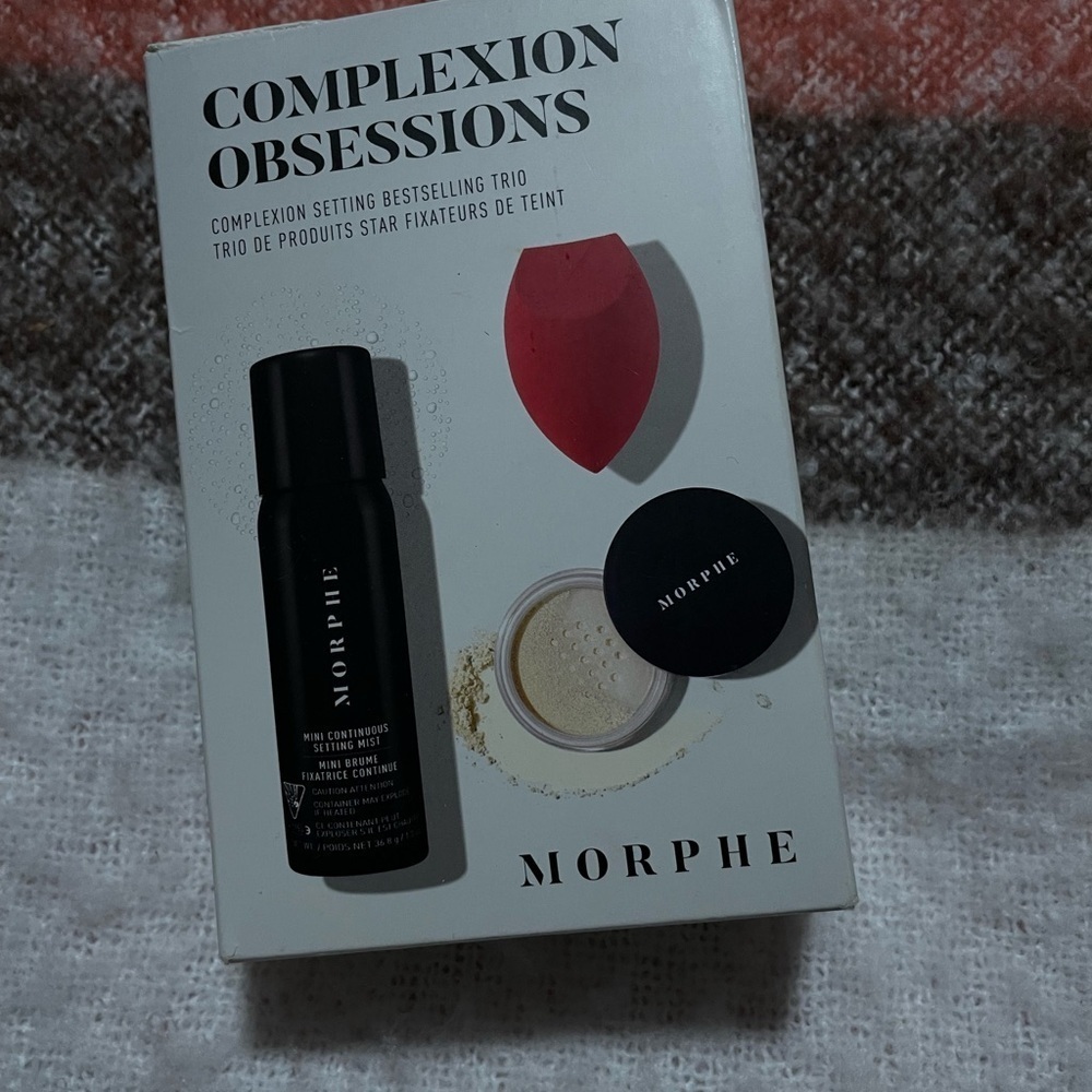 Morphe Complexion Obsessions Trio - Black and Red